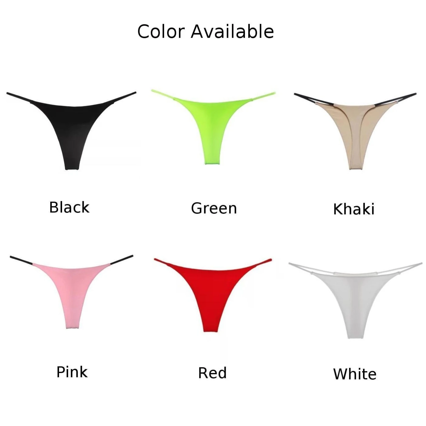 

All Seasons Women Panties Sexy Thongs Low Waist Lingerie Comfortable Elastic G Strings Underwear Tanga Ladies