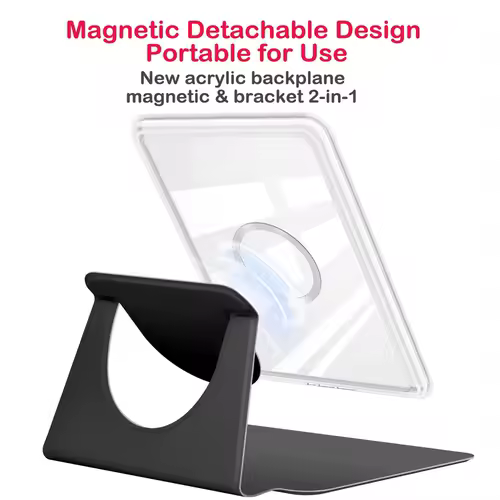 Acrylic Magnetic Bracket Case for Kindle Paperwhite Colorsoft 2024 2022 2021 10th 11th 12th Generation 6 6.8 7 Inch Cover Pouch - Image 3