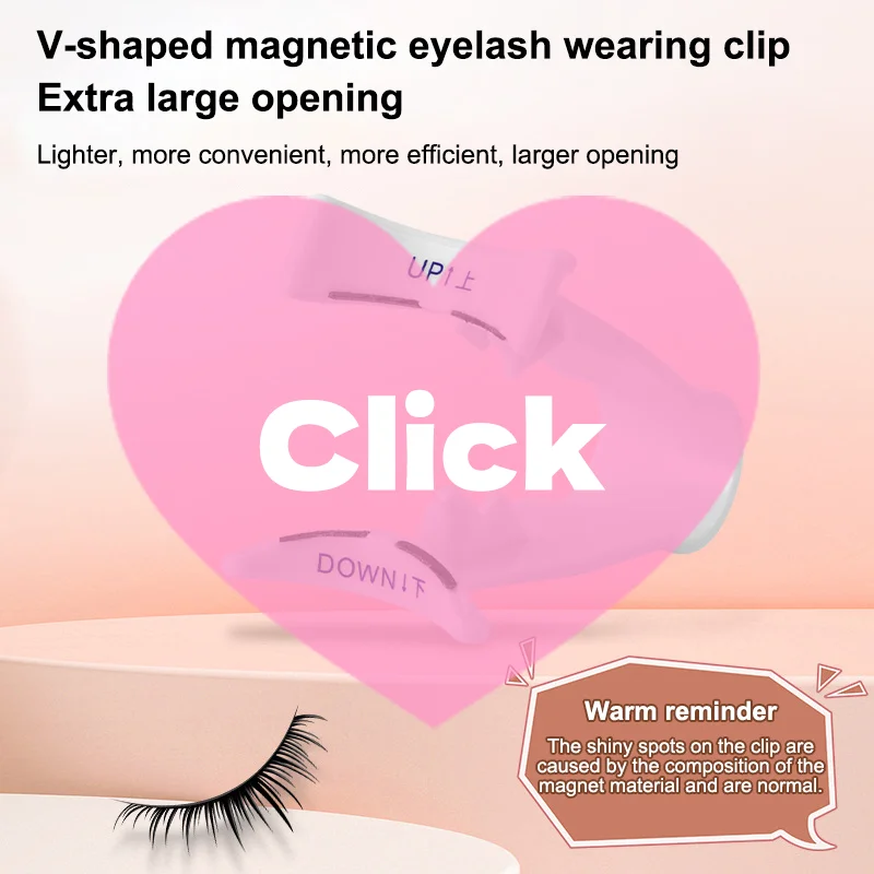 Profesjonalny aplikator do magnetycznych rzęs, dwustopniowa pęseta do sztucznych rzęs, zalotka, klips, narzędzie do makijażu i upiększania.