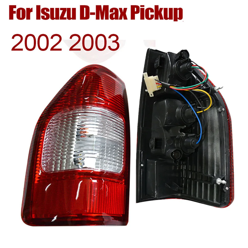 

Car LED Light Taillights For Isuzu D-Max Dmax Pickup 2002 2003 Automobile Accessories Turn Signal Lamp Stop Brake Rear Lights