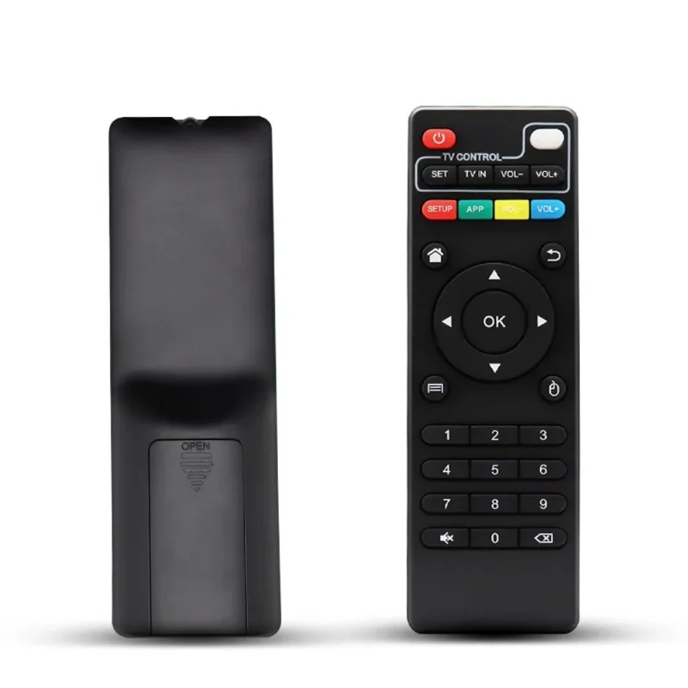 Controle Remoto Universal para TV Box Android H96 X96 mini MAX/V88/TX6/T95X/Z Plus/TX3 M12 MXQ com Função de Aprendizado