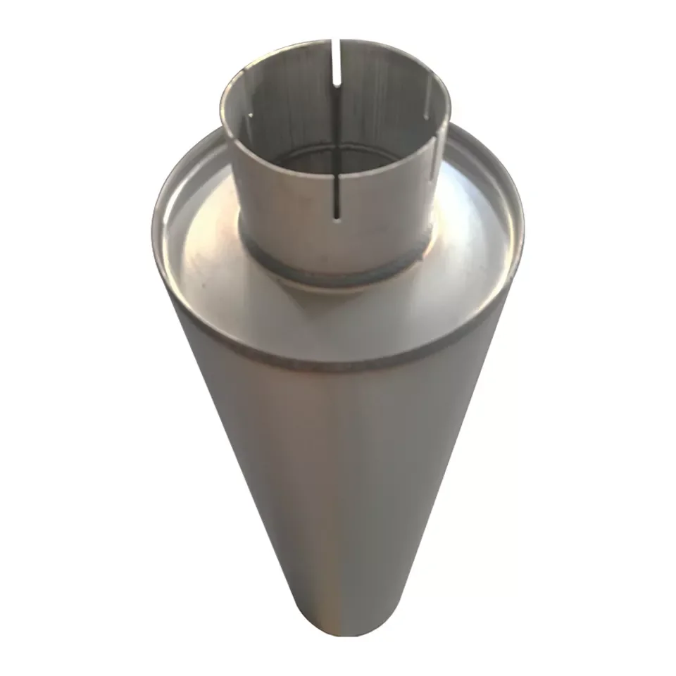 High Performance Stainless Steel 409 Universal 5 Inch Exhaust Pipe Resonator Muffler