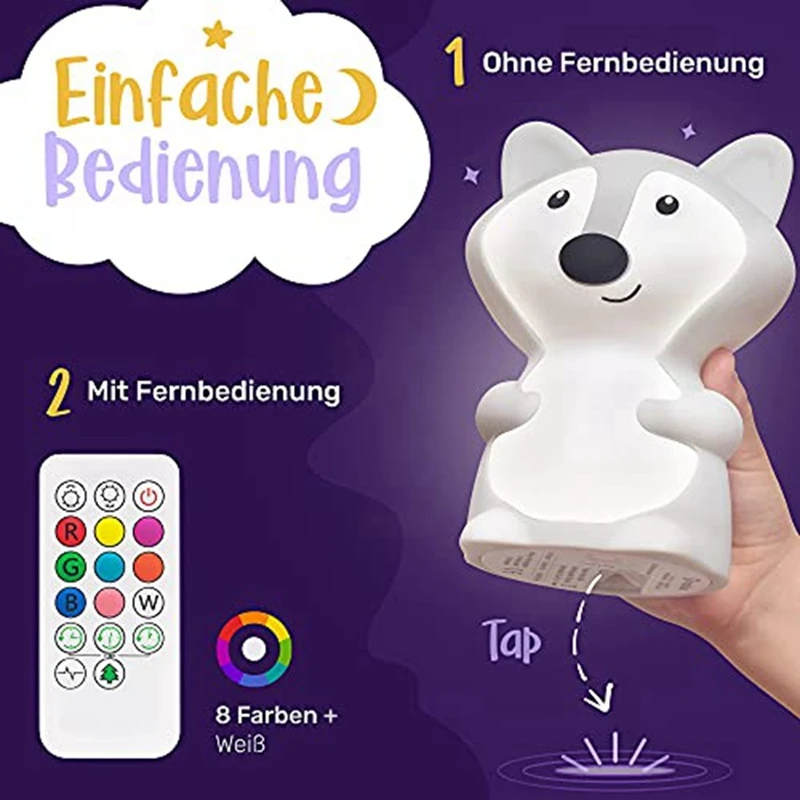 ไฟกลางคืนสำหรับเด็ก-ไฟกลางคืนไฟเด็ก-ไฟกลางคืนหรี่แสงได้-lampu tidur ห้องเด็กไฟกลางคืนเด็กเล็ก