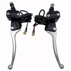 WZ Universal Motorcycle Master Cylinder Brake Clutch Lever Suitable for 50CC-250CC ATV Earth Pit Bicycle Motorcycle Hydraulic