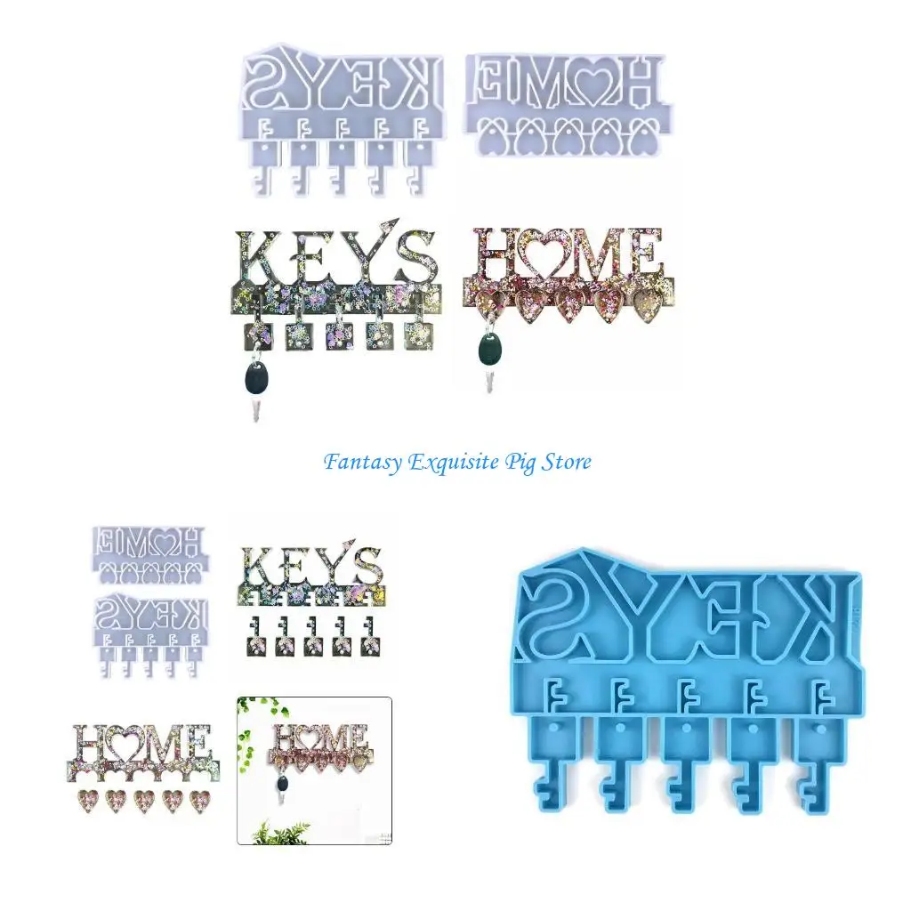 

Wall Hanging for Key Storage Casting Resin Mold for Key Rack for Entryway for Ke