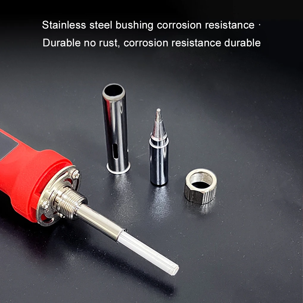 Digital Electric Soldering Iron Kit 100W Temperature Adjustable LCD Display Solder Rework Station Heat Pencil Tips Repair Tools