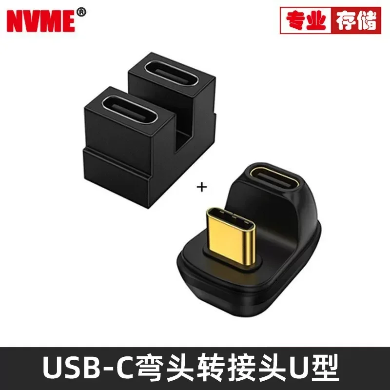 for Type C Elbow Adapter Male to Female USB 2.0 Charging Data Connector Right Angle Converter