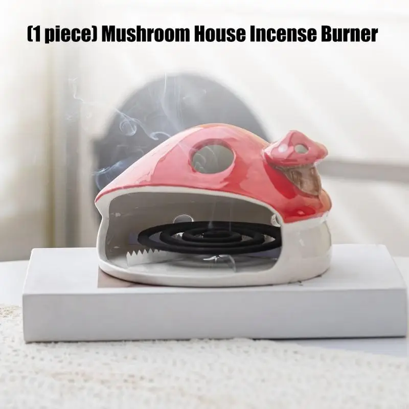H8WB Decorative Coil Holder Portable Incenses Coil Holder Incenses Burners Holders for Yogas Room Home Office Decors