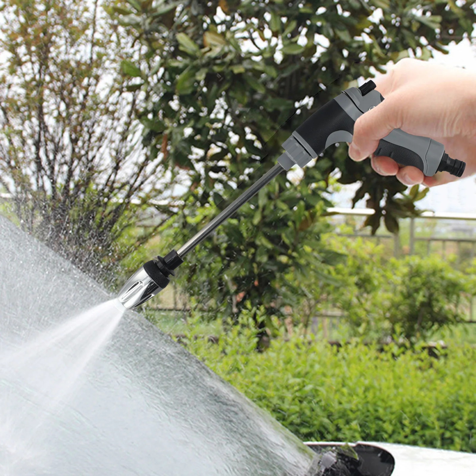 

New Practical Turbo Washer Washer 37X16CM Adjustment Options And Wear As Shown Car Car Use Cleaning Garden Hose