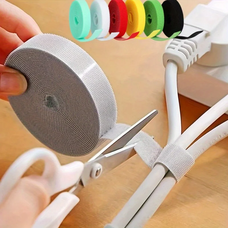 Reusable Cable Organizer, Wire Fixing Strap, Telephone Accessory Manager, Cable Protection Tape, Cable Harness Strapnd Cable