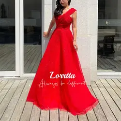 Lorrtta Sling vestido de tul brillante para mujer, vestido de fiesta de graduación, vestido de noche de lujo, vestidos formales de boda, vestido de Gala brillante