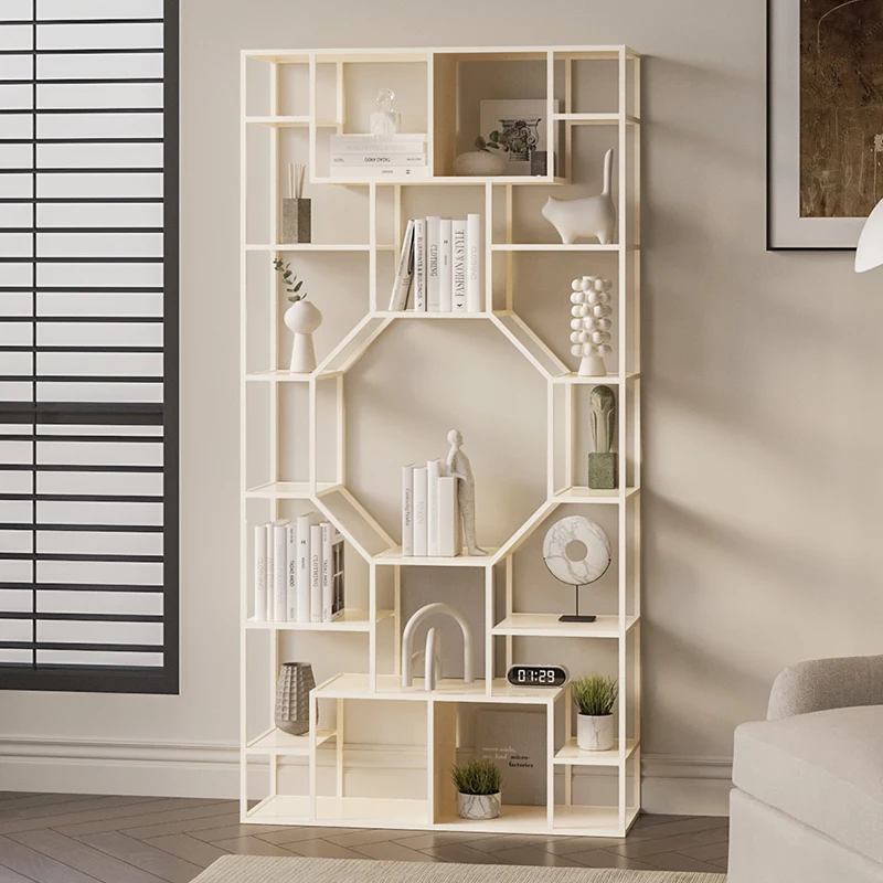 

Living room, study, bookshelf, floor-to-ceiling shelf, the wall, entrance, home partition rack, office wrought iron bogu rack