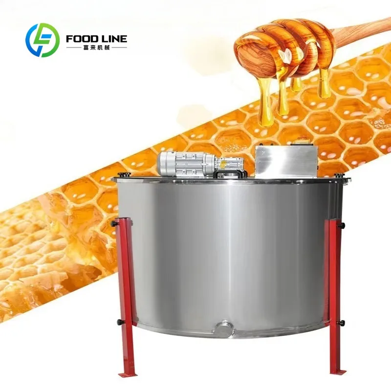 

Customized Honey Extractor 2 Frame electric Stainless Steel Honey Centrifuge With Honey Gate For Home Beekeeping