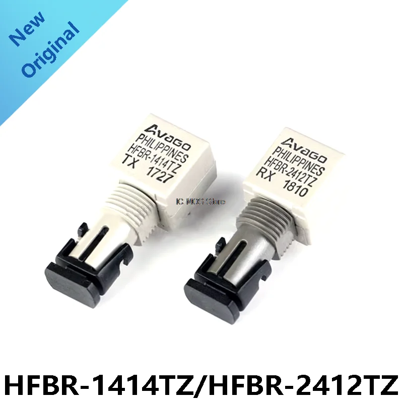 HFBR-1414TZ  HFBR-2412TZ  ST threaded port optical emitter fiber transceiver