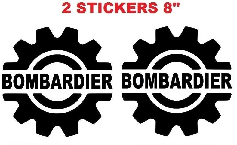 

For (2Pcs) Bombardier ski-doo,Moto-ski,brp,can-am sticker decal ( SET OF 2 )