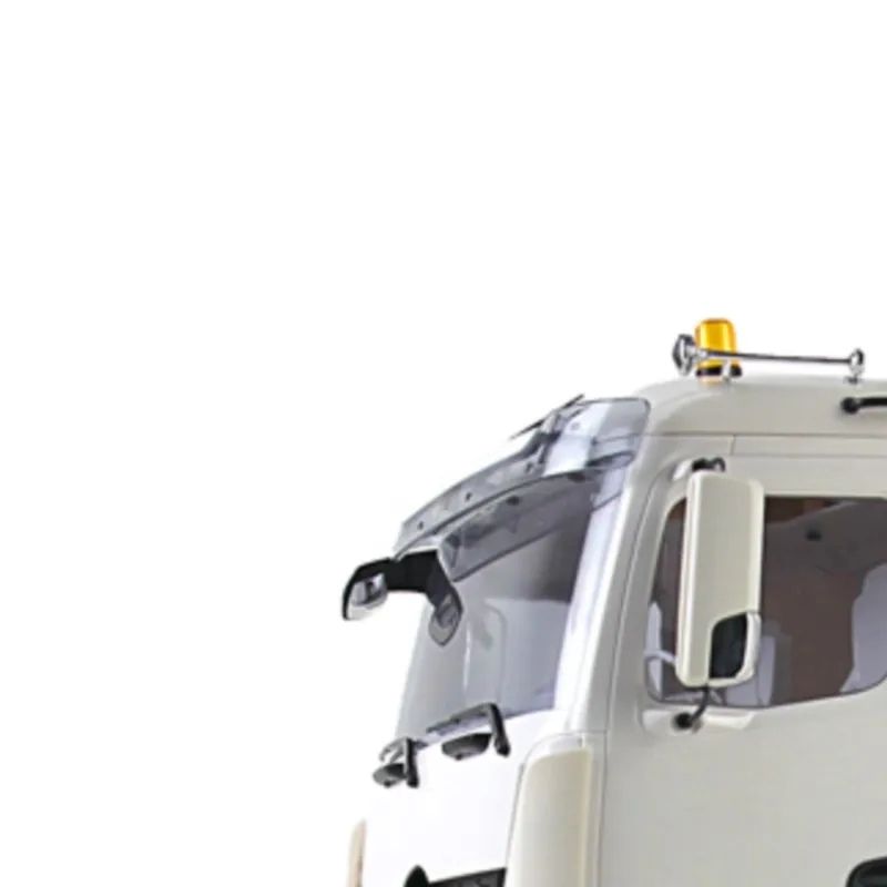 Stock de EE. UU. TOUCAN 1/14 3 ejes Tractor superior bajo camión remolque RC DIY modelo Kit Motor incluido para regalo para entusiastas