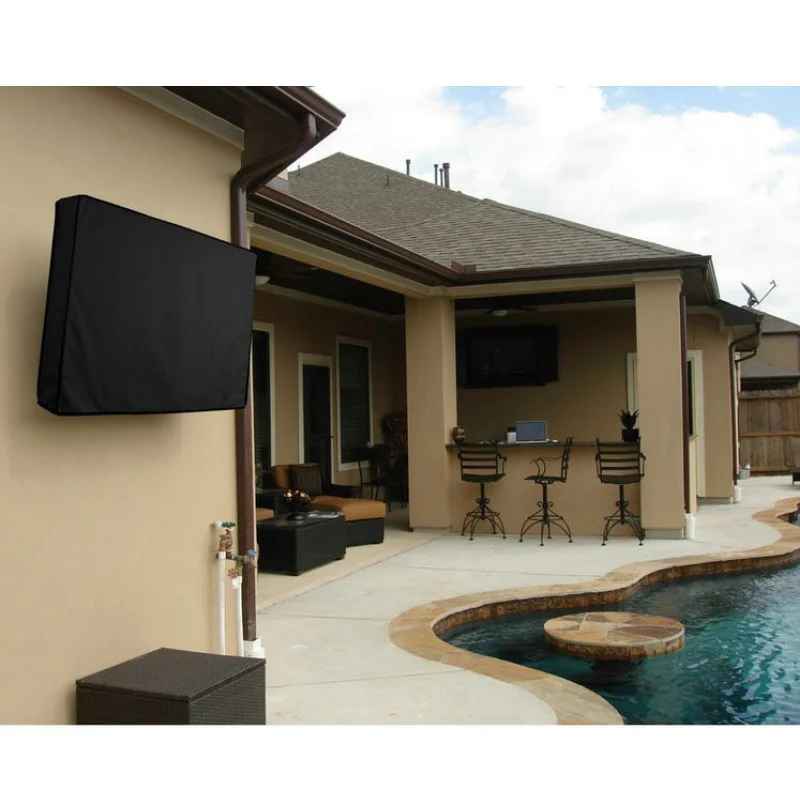 Outdoor TV Cover, Waterproof and Dustproof  Protect 20inch-75inch LCD LED Plasma Television Outdoor TV Cover