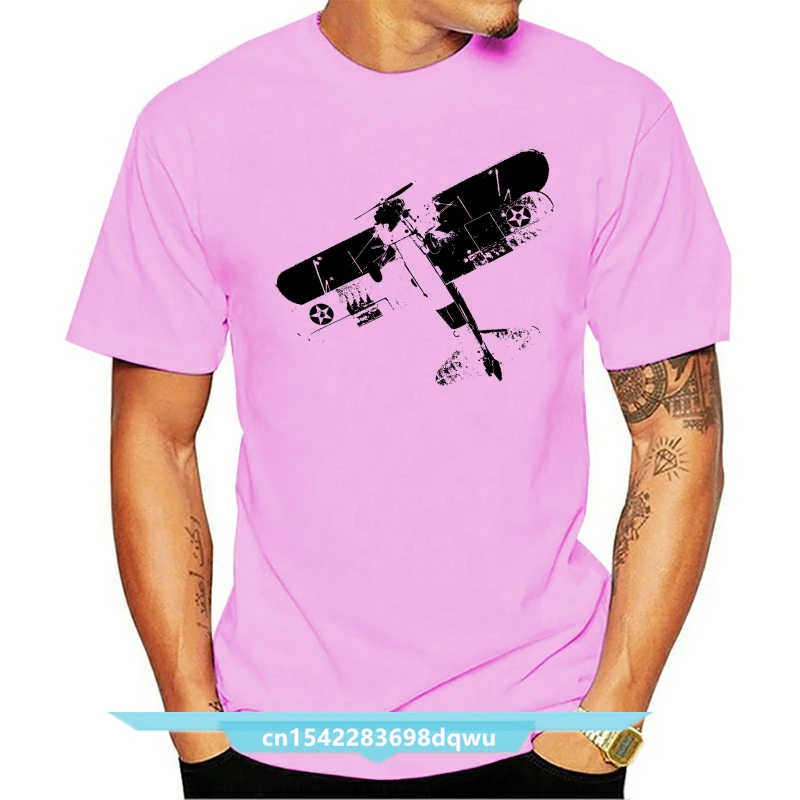 

Womens Airplane t-shirt War Plane Aviation t-shirt Biplane Vintage Tee Screen Printed Men T Shirt