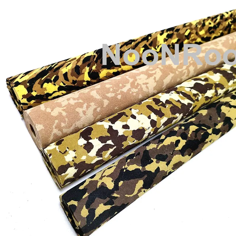 Camo EVA Foam Handle For Fishing Rod Straight Handmade Grips Repair Rod Building DIY Handcraft float Materials NooNRoo  1PC