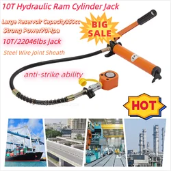 10T Hydraulic Ram Cylinder Jack  Hydraulic Jack Hand Pump,0.43