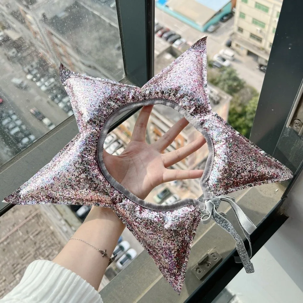 

Cute Runway Style Star Hairbands Soft Glittered Party Headwear Hair Accessories Birthday