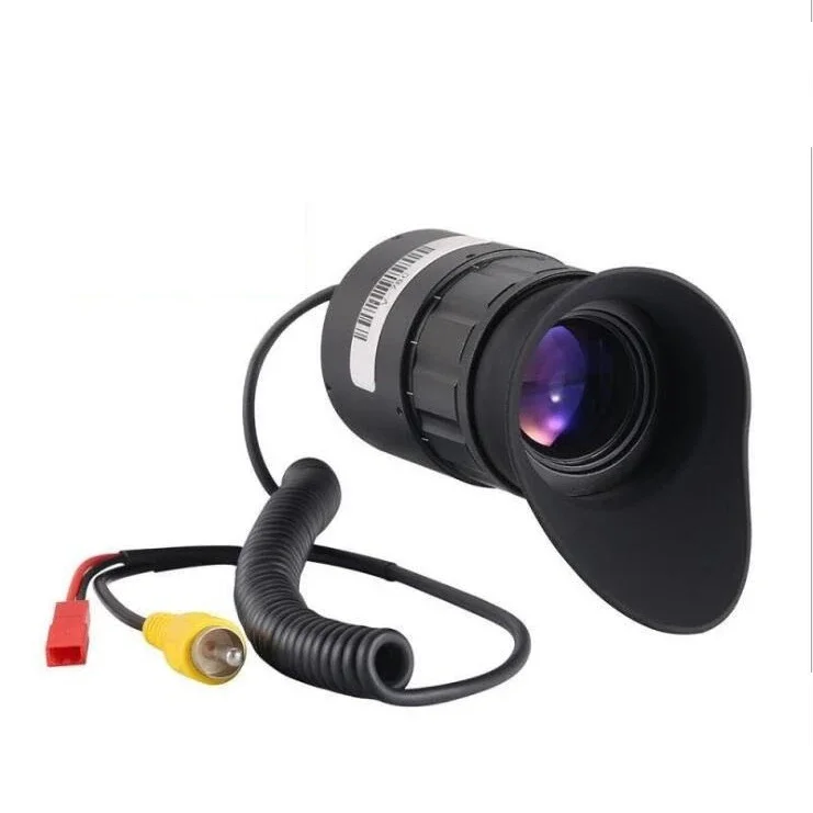 Micro Display fpv monocular module video glasses 0.39 inch 800x600 head mounted for night vision,viewfinder,thermal imaging