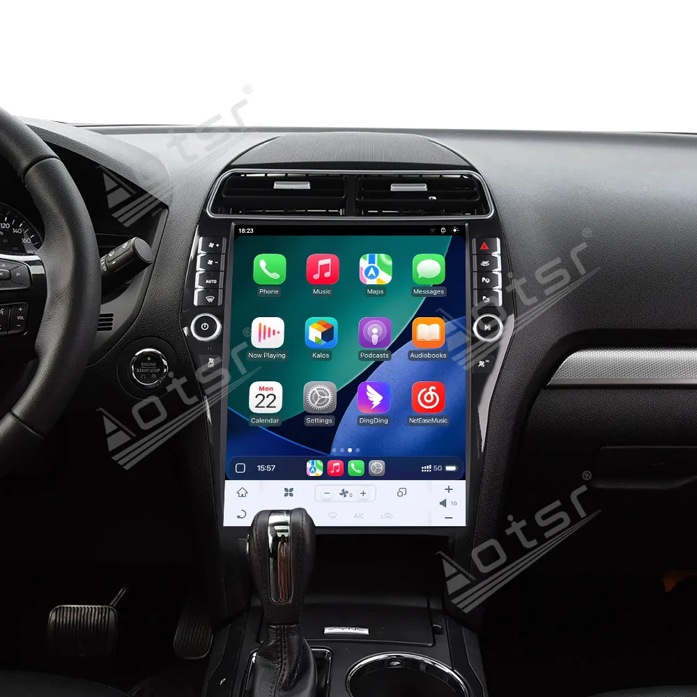 Elite Android 15.0 HD Car Multimedia Player For Ford Explorer 2011-2019 16.2 Inch Touch Screen DSP Wireless CarPlay GPS Navi