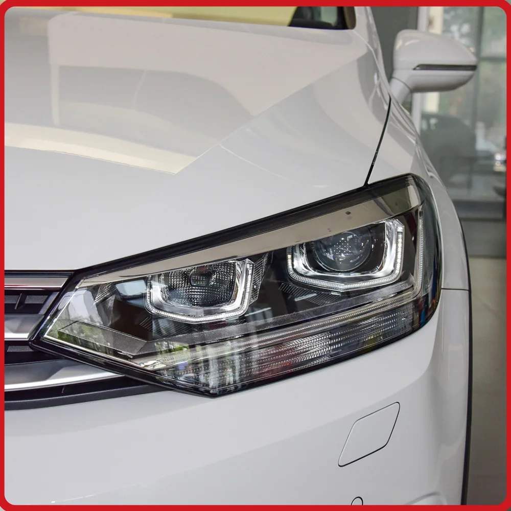 For VW Touran 5T 2016-2022 Headlights Assembly Upgrade LED Lens Flashing Turn Light Plug and Play High Quality Low To High