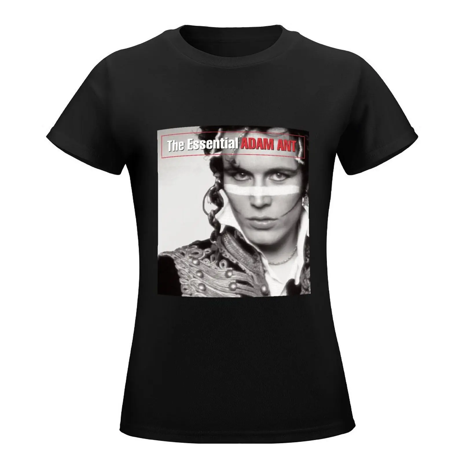 Camiseta de cantante y actor inglés Adam Ant para mujer, camisetas gráficas, mejor vendedor