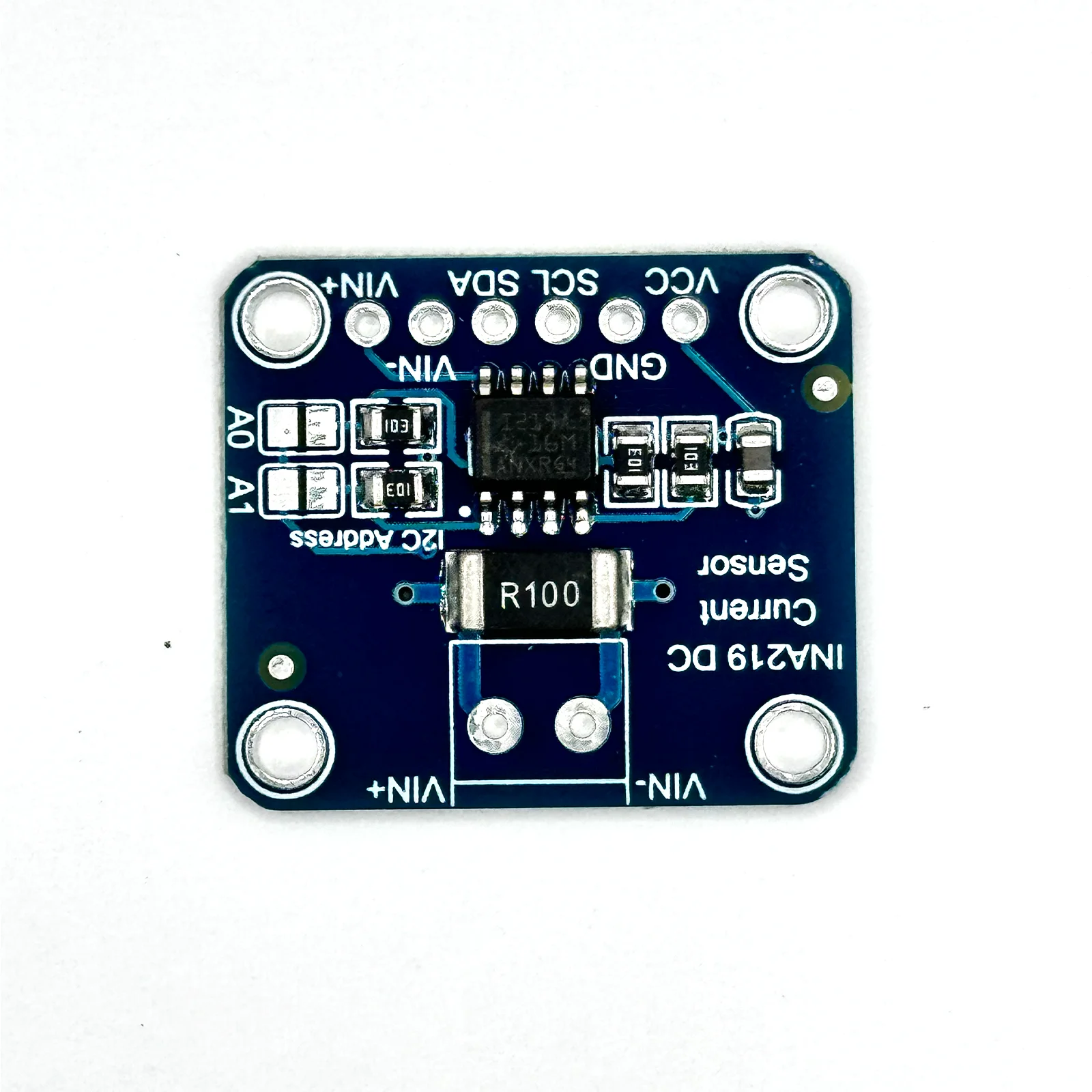 MCU-219 INA219 I2C port Zero drift bidirectional current power supply monitoring sensor module MCU INA 219