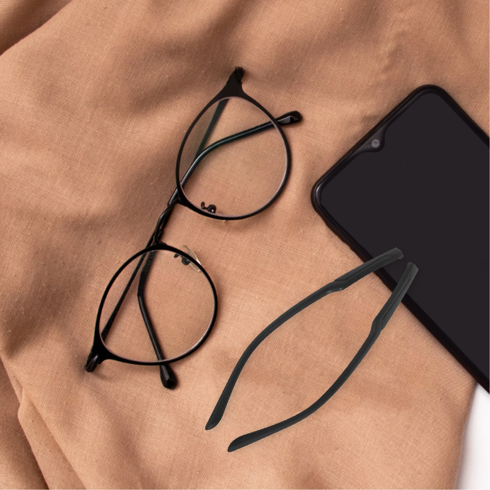 زوج واحد من معابد بديلة للنظارات العالمية مقاس 7 مم مادة Tr خفيفة الوزن ومتينة ومريحة مناسبة لنظارات القراءة الشمسية #4