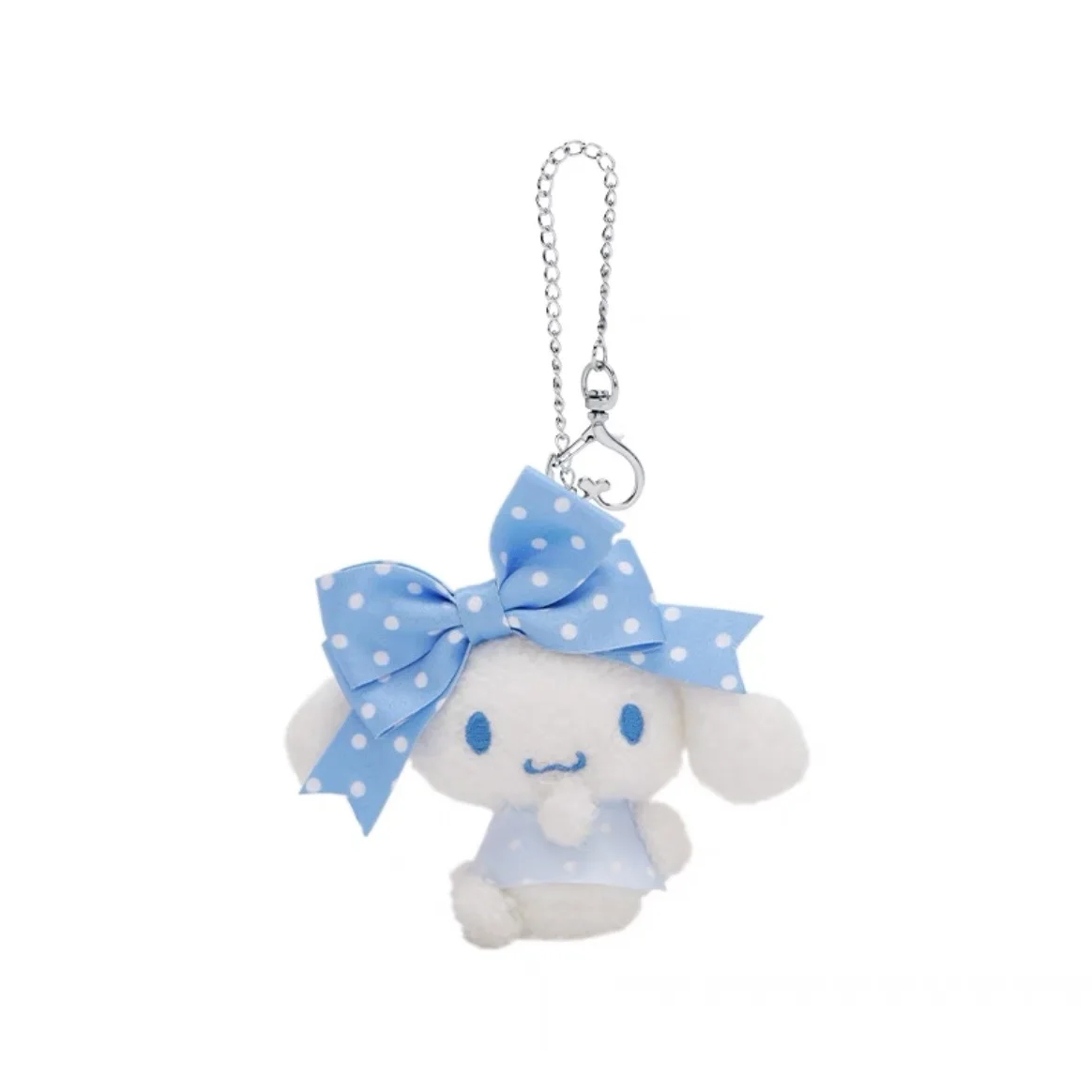 Sanrio bolinhas arco boneca caixa de presente série kitty melodia cinnamoroll cogimyun anime embalagem de pelúcia decoração chaveiro pendurado