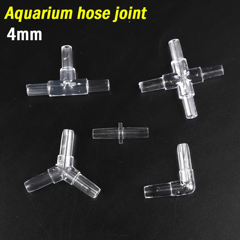 10pcs Fish Tank Air Pump Aquarium Accessories Air Hose Check Valve Three-way Diverter Valve Regulating Valve Bubble Stone