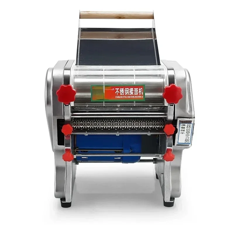 Electric Noodle Press Small Household Noodle Machine Stainless Steel Automatic Commercial Kneading Machine Dumpling Wrapper Hot