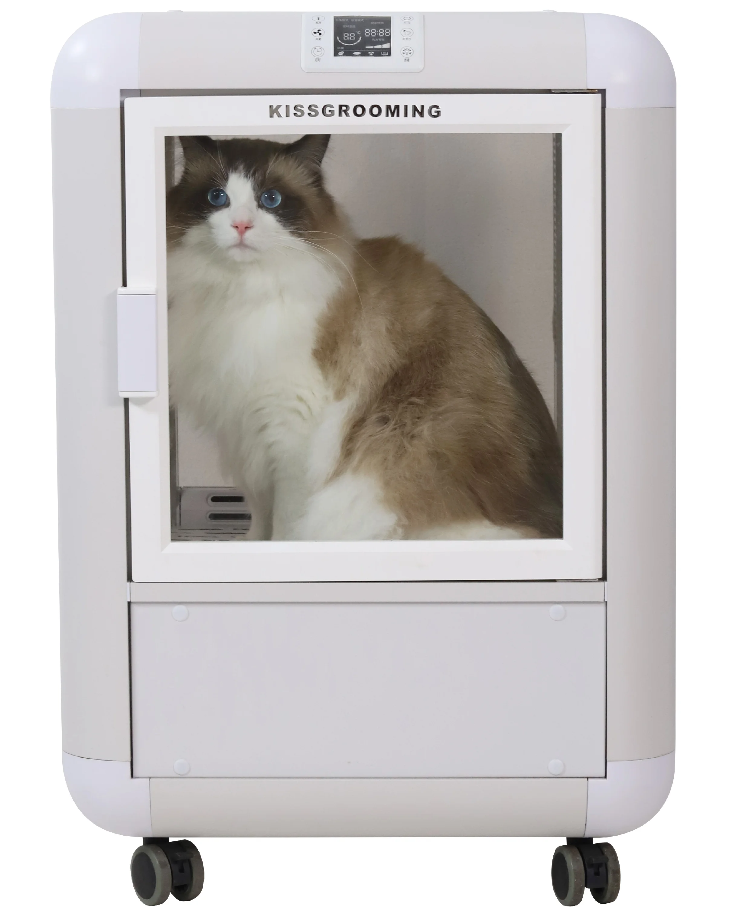 TD-909C Quick Cabinet Dryer for Dogs Pet Dryer Plastic Dog Cat Dryer Cabinet- Cubic 1650W