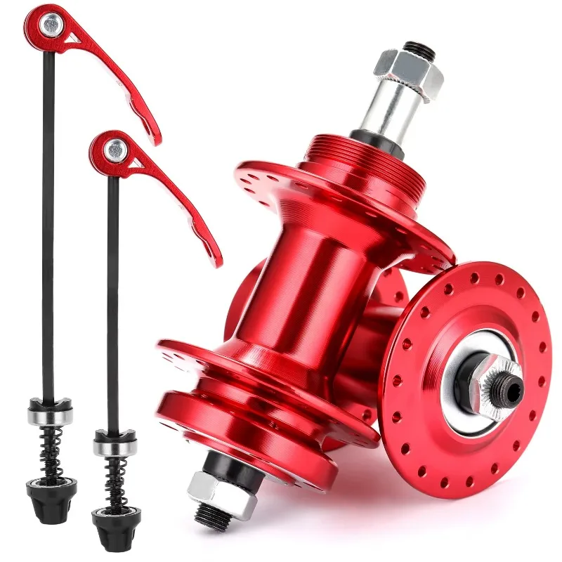 36-Hole Bicycle Flower Drum Universal Axle Skin Modified Shaft for Mountain Bike Disc Front Loose Bead Rotary Feature