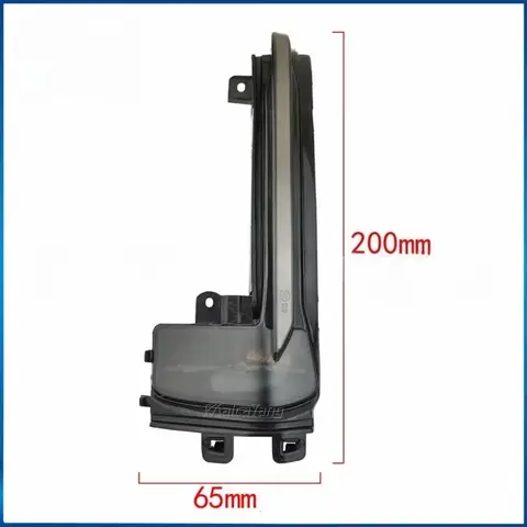 Zza For Audi A3 8P A4 B8 A5 Facelift ANGRONG 다이나믹 LED 윙 미러 표시기 방향 지시등 호박색 Zza For Audi A3 8P A4 B8 A5 Facelift ANGRONG 다이나믹 LED 윙 미러 표시기 방향 지시등 호박색