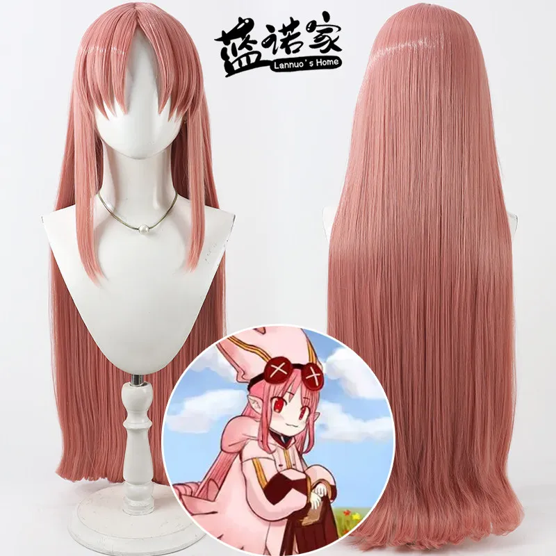 Anime Habetrot Cosplay Wig Halloween Carnival Party Props Synthetic Hair Heat Resistant Fiber + Wig Cap
