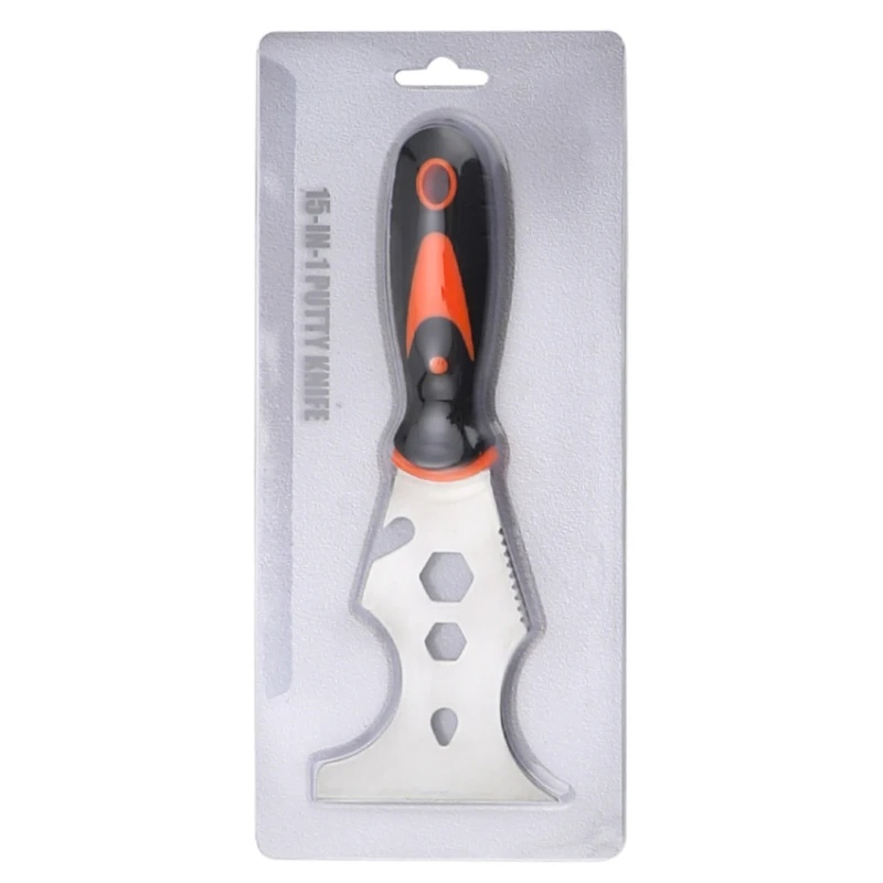 15-in-1 Multifunctional Putty Knife Stainless Steel Shovel Scraping PuttyTrowel Ceaning Shovel Hand Tools Construction Tools