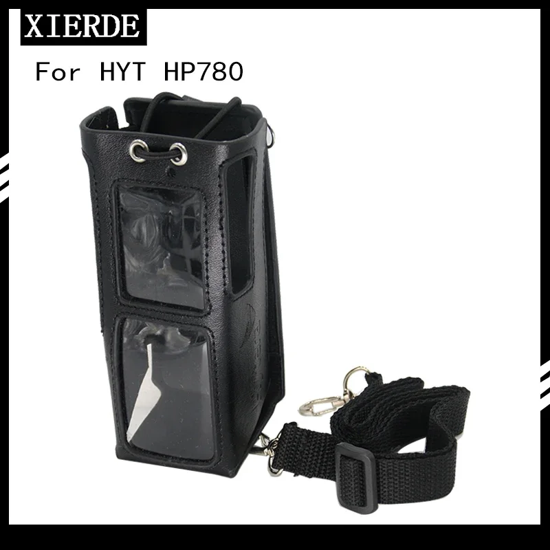 XIERDE For Hytera HP780 Security Staff Intercom Protective Sleeve Shoulder Bag  HP780  Walkie Talkie Belt  Case