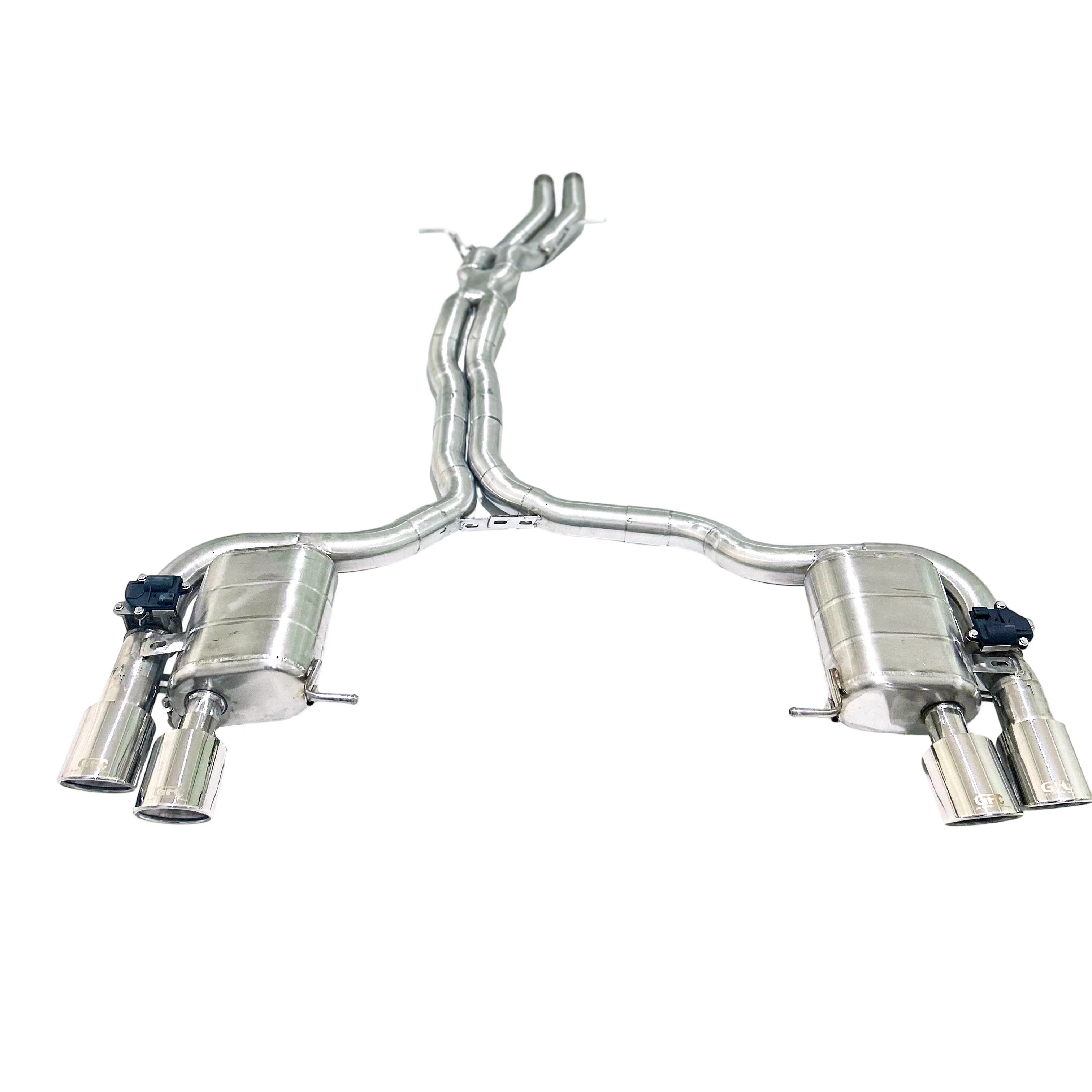 

GFC Catback Exhaust Muffler for 2014-2017 Porsche Macan S B5 3.0T Car Electric Valve Exhaust System constructed with SUS304 pipe