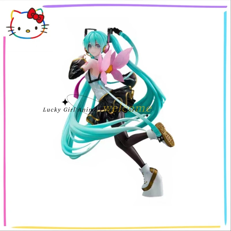 En Stock Original Pony Canyon Hatsune Miku Delight estilo de hadas 25cm estatua de animación muñeca 1/7 figura ornamento nueva colección