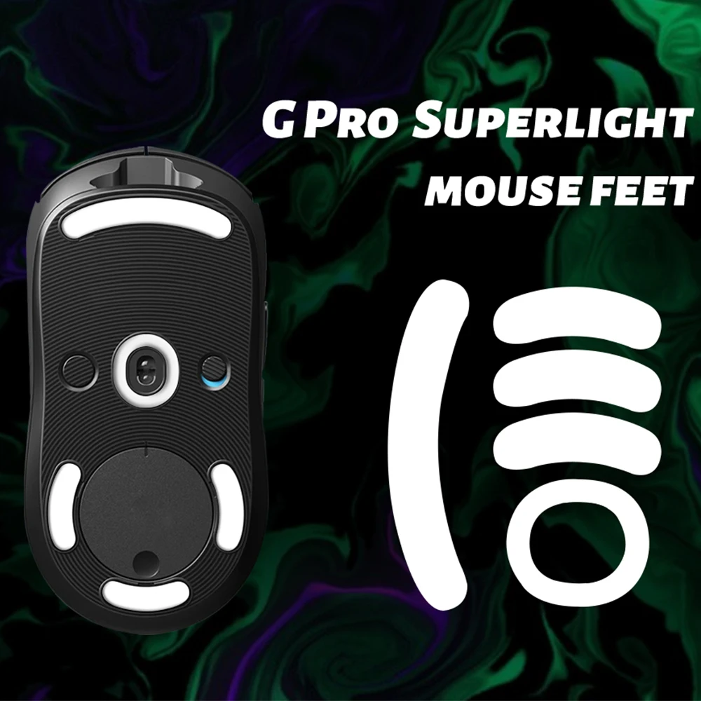 

3-Pack Replacement Mouse Feet Suitable for Logitech GPW1 Generation Durable Teflon PTFE Enhanced Glide Gaming Mouse Skates