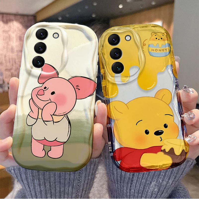

Disney Winnie The Pooh Case For Samsung Galaxy A35 A34 A33 A32 A31 A30 A24 A23 A22 A13 A12 A10S A04 M14 4G 5G TPU Silicone Cover