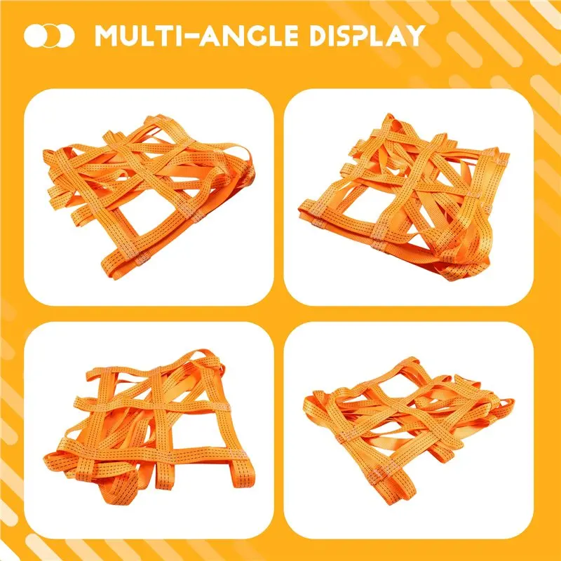 ABVG-Goods Transfer Hoisting Net Marine Mesh Flat Sling