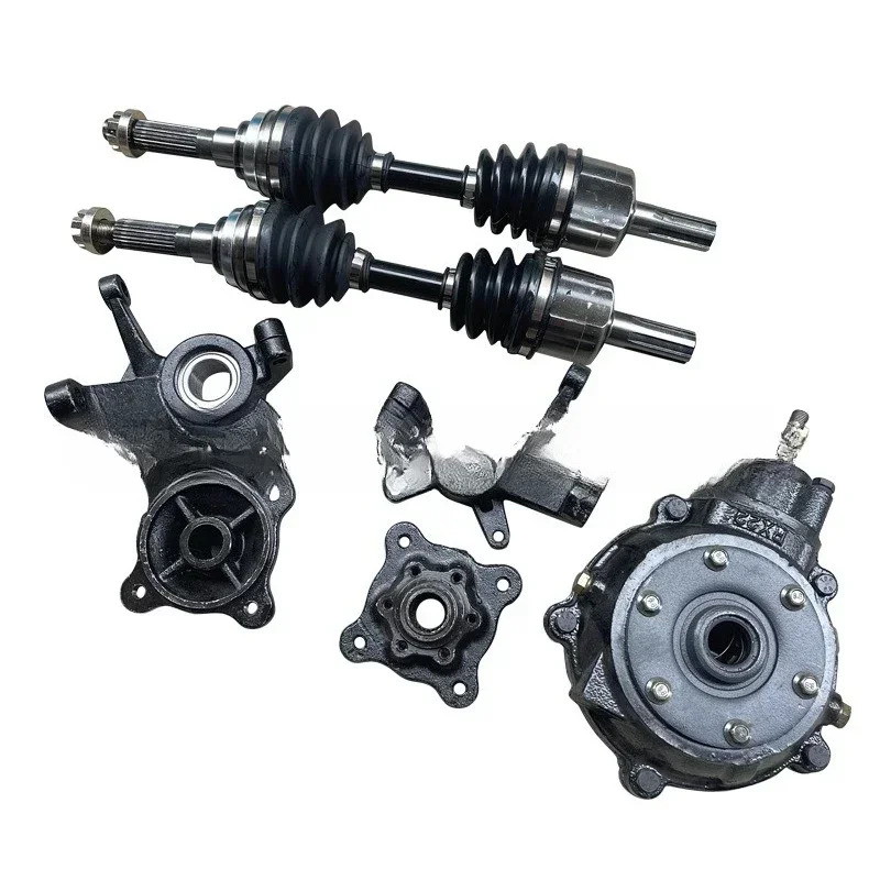 4WD Beach Motorcycle Front Drive Kit Tooth Bag Ball Cage Drive Shaft Croissant Flange