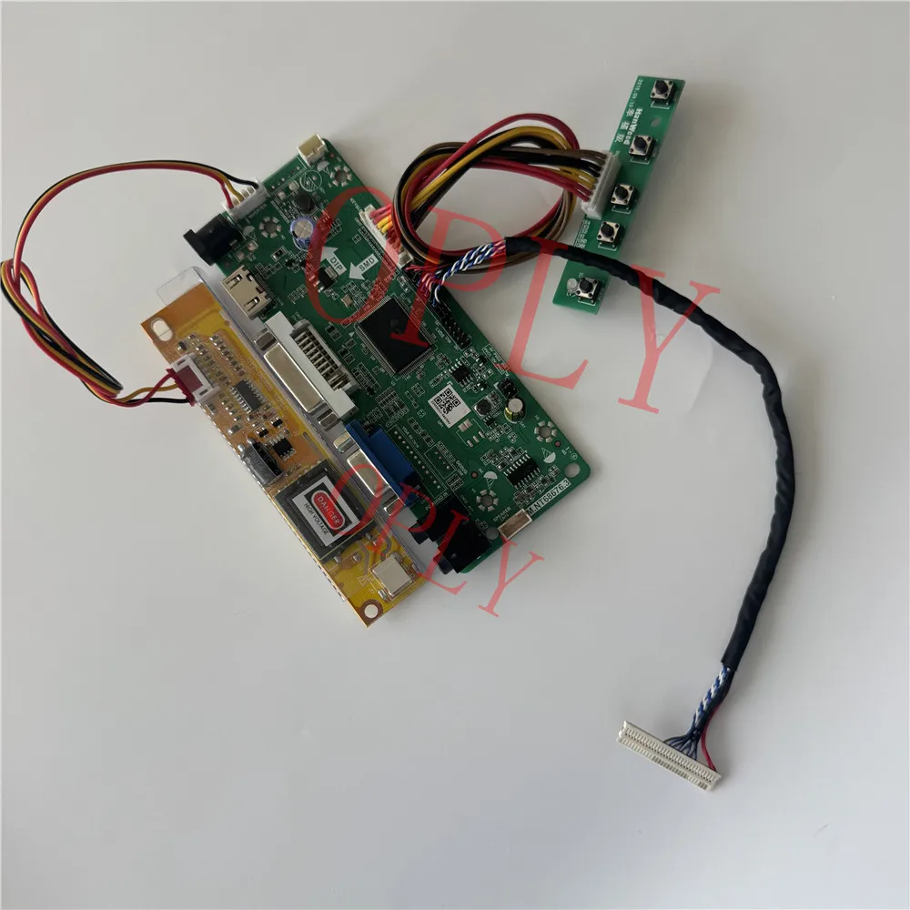 M.NT68676  Screen LED monitor Controller board kit HDMI-compatible VGA DVI for LP171WX2 LP171WX2-TLB1 N170C2 1440X900 LCD