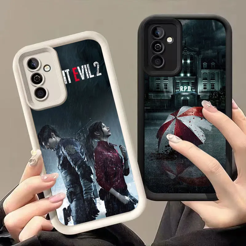 Resident Evil Umbrella Phone Case For Samsung A13 A33 A34 A35 A52S A53 A54 A73 5G A12 A14 A15 A22 A23 A24 A25 A31 A32 A51 A71