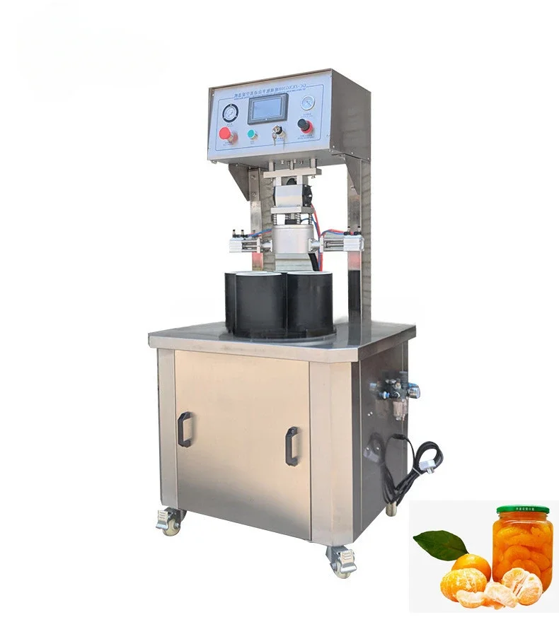 canned fruit twist off vacuum capping machine capper for glass jar /bottle