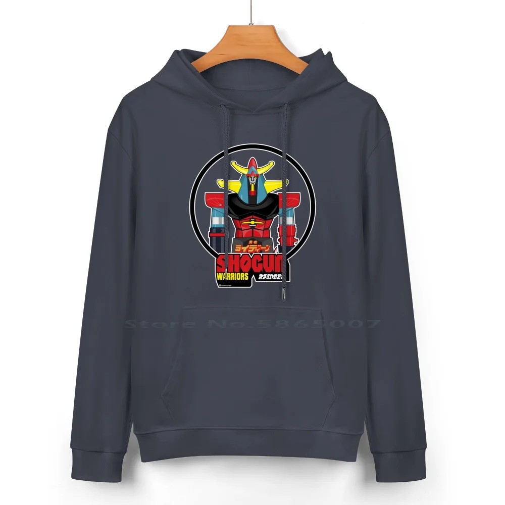 Shogun Raydeen Cotton Hoodie Sweater 24 Colors Shogun Raydeen Shogun Gaiking Toys Daimos Dragun Mazinga Goldorak Sifi Syfy